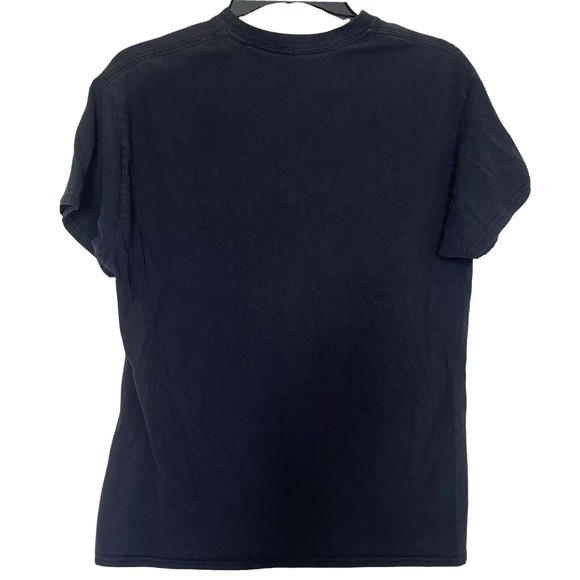 Hot Top T Shirt Sz Medium Black Graphic Cartoon Hobbies Games Gothic Grunge - Picture 2 of 12